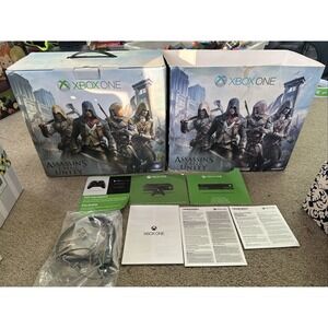 Xbox One Assassin's Creed Unity Console Box Headset &‎ Inserts Only "NO CONSOLE"